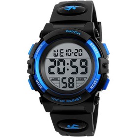 Resim Mufunye Skmeı Çocuk Spor Saati - 5atm Su Geçirmez, Gece Görüşlü, Takvimli, Alarmlı Çok Renkli 