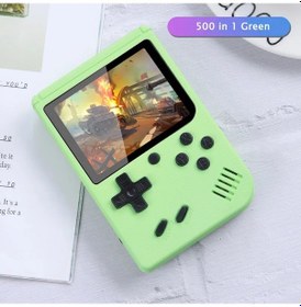 Resim Retro Taşınabilir Mini El Video Oyun Konsolu 3.0 İnç Esnek Hd Ekran Çocuklar Green 
