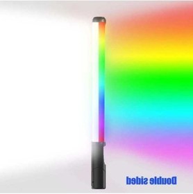 Resim Ebitda 15w Rgb Taşınabilir Fotoğraf Işık Çubuğu, 5000mah Pil, 21 Efekt, Duple Aydınlatma 