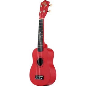 Resim Rosa RU002-RD Kırmızı Soprano Ukulele 