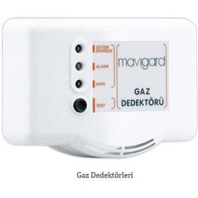 Resim Mavigard Gd2r-12ec Konvansiyonel Karbonmonoksit Gaz Dedektörü Co 12v Dc 2 Alarm Seviyesi Çıkışlı Elektrokimyasal 