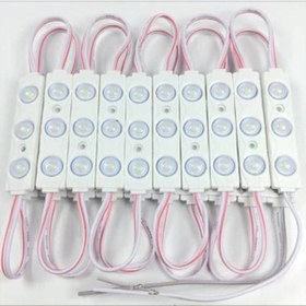 Resim 10 Adet Mercek Modul Led Beyaz Renk 1,5 W 