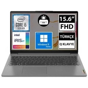 Resim LENOVO Ideapad 3 82h80369tx I5-1155g7 8gb 512ssd 15.6" Fullhd W11h Taşınabilir Bilgisayar 