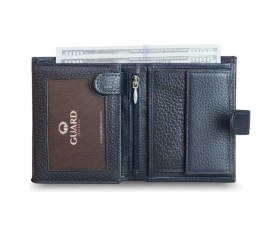 Resim Guard Lacivert Patlı Bozuk Para Cepli Çok Bölmeli Dikey Model Hakiki Deri Erkek Cüzdanı - Grd251025wt1625 Diğer 