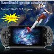 Resim Mufunye Siyah X6 4.3" Lcd 8gb + 32gb Tf Desteği 64 Bit El Oyuncak Konsolu, Çoklu Emülatör, Mp3/video Oynatıcı, İngilizce Sürüm 