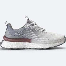 Resim Avva Erkek Gri Esnek Taban Sneaker Ayakkabı A41Y8025 