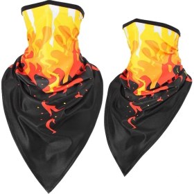 Resim Chaoduo Shop M14 Stili Tek Boyut Çok Fonksiyonlu Üçgen Eşarp Mascarillas Buffs Motosiklet Bisiklet Bandanalar Yürüyüş Kamp Balıkçılık Boyun Isıtıcı Körüğü Yüz Maskesi (Yurt Dışından) 
