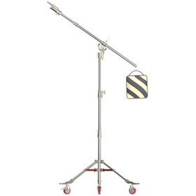 Resim Falcam Geartree Tekerlekli Profesyonel Stüdyo Boom Stand 2788 