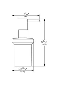 Resim Grohe Sıvı Sabunluk Camı Ve Pompaso Essentials - 40394da1 Beyaz 