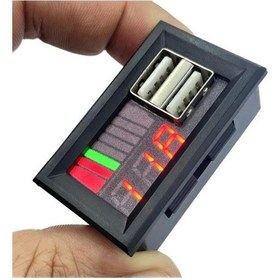 Resim Electroon Dc 12volt Dijital Voltmetre 2xusb Çıkışlı Akü Göstergeli 