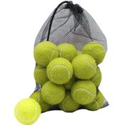 Resim Suntek 18 Adet Tenis Topu Egzersiz Elastik Topları Sarı 