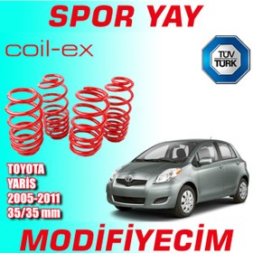 Resim Coil-Ex Yaris 2005-2011 Arası 35-35Mm Alçaltma Spor Yay He 