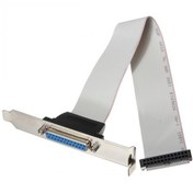 Resim 25 Pin Paralel LPT Anakart Kablolu Bracket Stoktan Aynı Gün Kargo