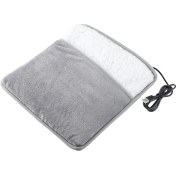 Resim HbTec Kış USB Şarj Elektrikli Ayak Isıtma Pedi Yumuşak Peluş Yıkanabilir Ayak Isıtıcı Isıtıcı Uyku Geliştirmek Ev Ayak Isıtma Mat (Yurt Dışından) 