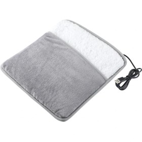 Resim HbTec Kış USB Şarj Elektrikli Ayak Isıtma Pedi Yumuşak Peluş Yıkanabilir Ayak Isıtıcı Isıtıcı Uyku Geliştirmek Ev Ayak Isıtma Mat (Yurt Dışından) 