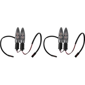 Resim 4x Motosiklet Ön LED Dönüş Sinyal Işığı Duman Lens Yan Göstergesi S1000R S1000RR S1000XR R1200GS R1200RS (Yurt Dışından) 