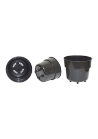 Resim Omnipazar So-kup5 Kuple Plastik İç Kovalı Saksı Takımı 26 Litre No 5 Siyah 