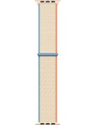 Resim Ariatech Watch 42mm Kordon Band-03 Serisi Hasır Strap Kayış-krem 