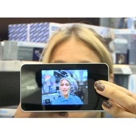 Resim Yale 500 Lcd Ekranlı Dijital Kapı Dürbünü 