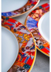 Resim Whisper 6 Parça Servis Tabağı - 27 Cm Çok Renkli 