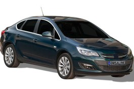 Resim OMSA Opel Astra J Sedan Krom Cam Çerçevesi 12 Parça 2012-2019 Arası 