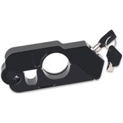 Resim Siyah 1 Adet Fren Debriyaj Güvenlik Motosiklet Gidonu Kilidi Güvenlik Hırsızlığı Koruma Kilitleri 