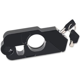 Resim Siyah 1 Adet Fren Debriyaj Güvenlik Motosiklet Gidonu Kilidi Güvenlik Hırsızlığı Koruma Kilitleri 