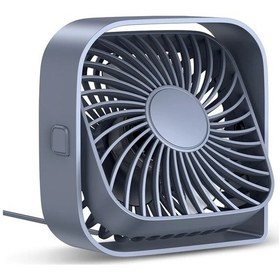 Resim Güçlü Akımlı Mini Usb Taşınabilir Masaüstü Vantilatörü Gri, 