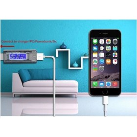 Resim Normadia Yüksek Hassasiyetli Dijital USB Voltmetre ve Ampermetre Ölçüm Cihazı 