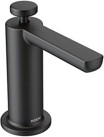 Resim Moen S3947BL Modern Sabunluk, Mat Siyah 