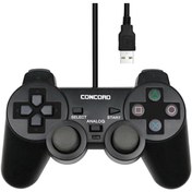 Resim J-TECH Titreşimli Usb Kablolu Joystick Gamepad Oyun Kolu Bilgisayar Masaüstü Laptop Uyumlu 