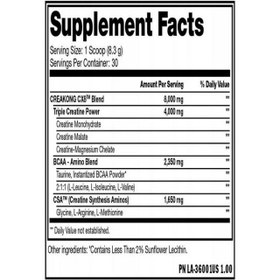 Resim Mutant CREAKONG Creatine Creatine malate bcaa amino arginine CX8 