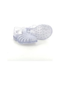 Resim Meduse Sunmif Mat Argent Paillete - Mat Şeffaf Kız Çocuk Sandalet 