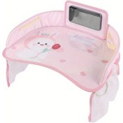 Resim Turcoshop11 Tulip Small Rabbit Arc Çocuk Oto Koltuğu Tepsi Masası Multifonksiyonlu Bebek Arabası Saklama Tabağı 