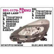Resim Depo-551-1179r-ldem2 - On Far Sag Sıyah Renault Clıo 09- 