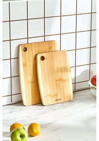 Resim Karaca Delphın Bamboo 2'li Pro Kesme Tahtası 