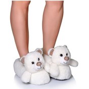 Resim Twigy Bear Kadın Hayvanlı Panduf Beyaz 36/41 AA0648 