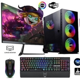 Resim Izoly ST999232 i9-13900K 16 GB 1 TB M.2 NVMe SSD 24 GB RTX4090 27" Free Dos Masaüstü Oyuncu Bilgisayarı 