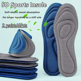 Resim 4 adet Sünger Tabanlık, Yumuşak ve Hafif, Nefes Alabilir, Rahat, Koşu Ped Dolgusu ile, Spor ve Günlük Kullanım için, Spor Tutkunları için Mükemmel Bir Hediye 