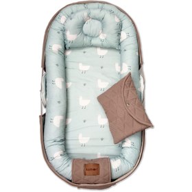 Resim Minty Duck Taşınabilir Baby Nest 
