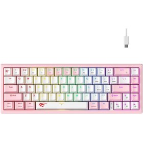 Resim Havit Gamenote KB874L Mekanik Red Switch Gaming %60 Klavye 