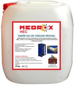 Resim MEDROX Hec (EŞANJÖR FAN-COİL TEMİZLEME KİMYASALI) 25 Kg 