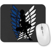 Resim Baskı Dükkanı Attack On Titan Mikasa Mouse Pad 