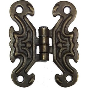 Resim Dekoratif Sac Kelebek Menteşe - Küçük, Eskitme, 1 Adet 1 Adet 