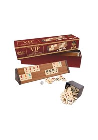 Resim Star Vip Ahşap Okey Takımı Kahvehane Oyunları 