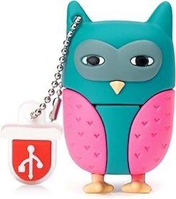 Resim BORLTER CLAMP 32 GB USB flash sürücü Memory Stick harici veri depolama için pendrive şeklinde küçük baykuş 