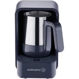 Resim Korkmaz A863-01 Moderna Kahve Makinesi Gri/satin 