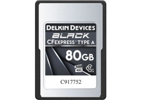Resim Delkin Devices 80GB Black Cfexpress Type A Hafıza Kartı 
