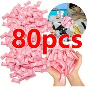 Resim Willowhaven 80 Adet Yumuşak Sıkıştırılmış Havlu - Seyahat Taşınabilir Non-woven Yüz Havluları 