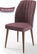 Resim Canisa Etra Serisi, Gürgen Ayaklı 1.sınıf Sandalye, Gülkurusu Sandalye, Ayaklar Ceviz 